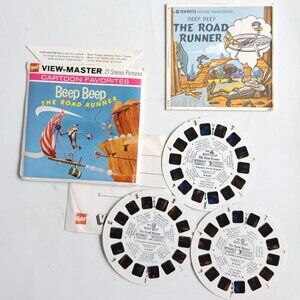 BEEP BEEP The Road Runner View Master Reels COMPLETE 1967 Warner Bros. GAF